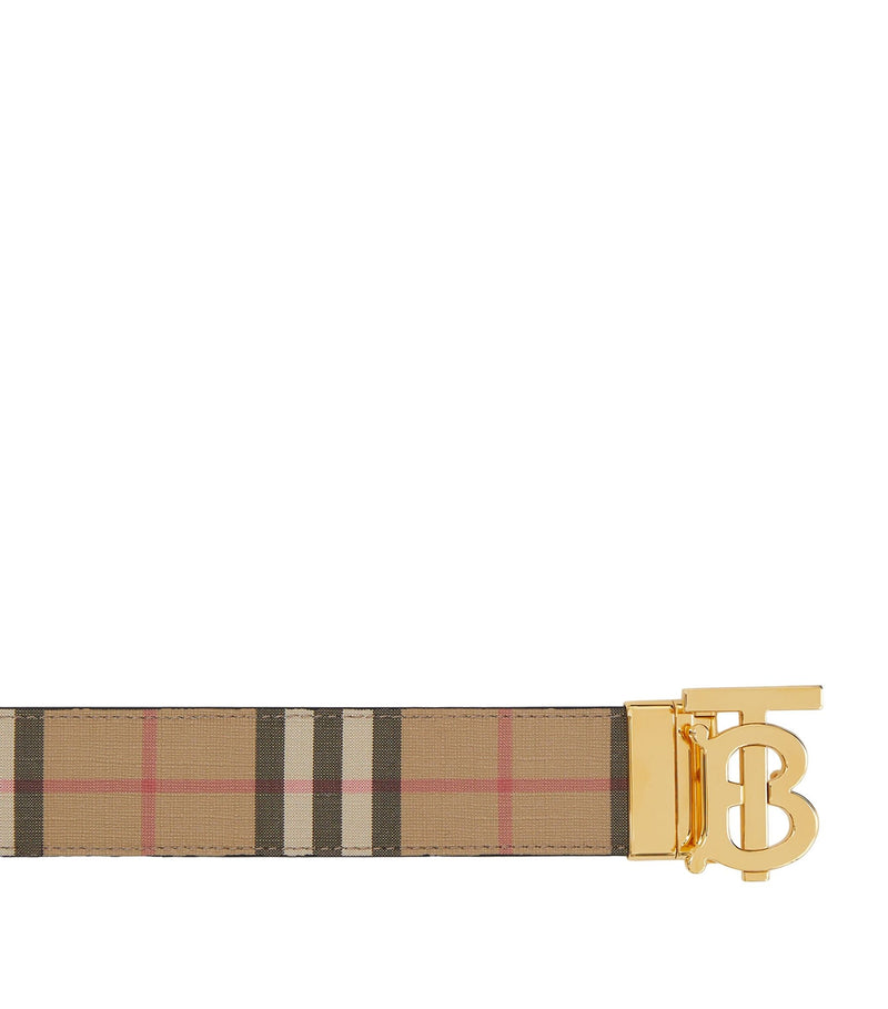 Reversible TB Monogram Belt