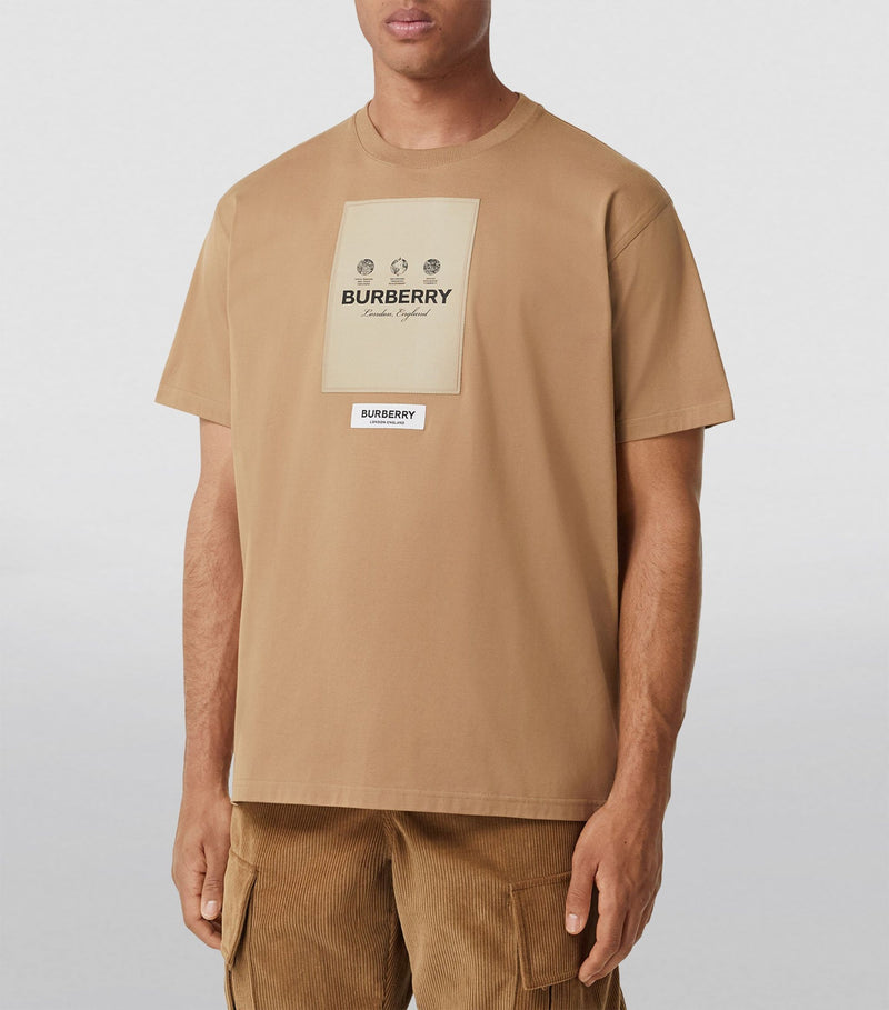 Cotton Oversized Logo T-Shirt