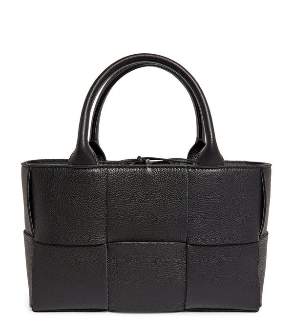 Mini Leather Arco Tote Bag