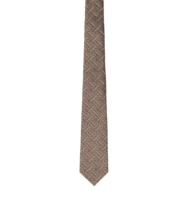 Silk TB Monogram Tie