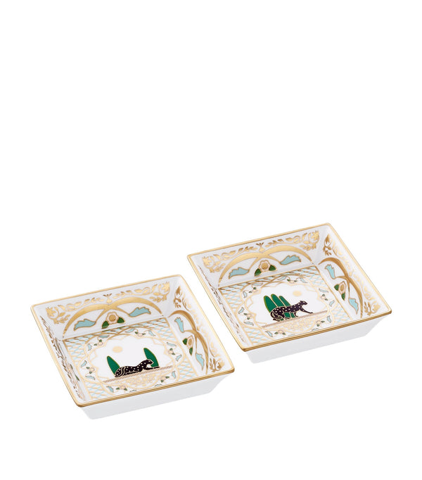 Small Panthe«re de Cartier Trinket Trays (Set of 2)