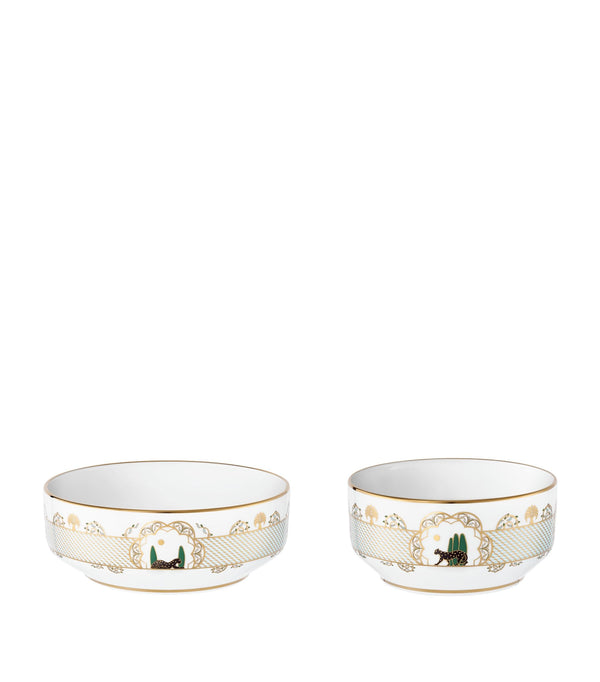 Panthe«re de Cartier Decorative Bowls (Set of 2)