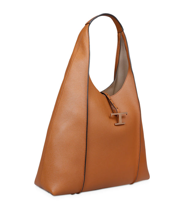 Large Leather Timeless Shoulder Bag