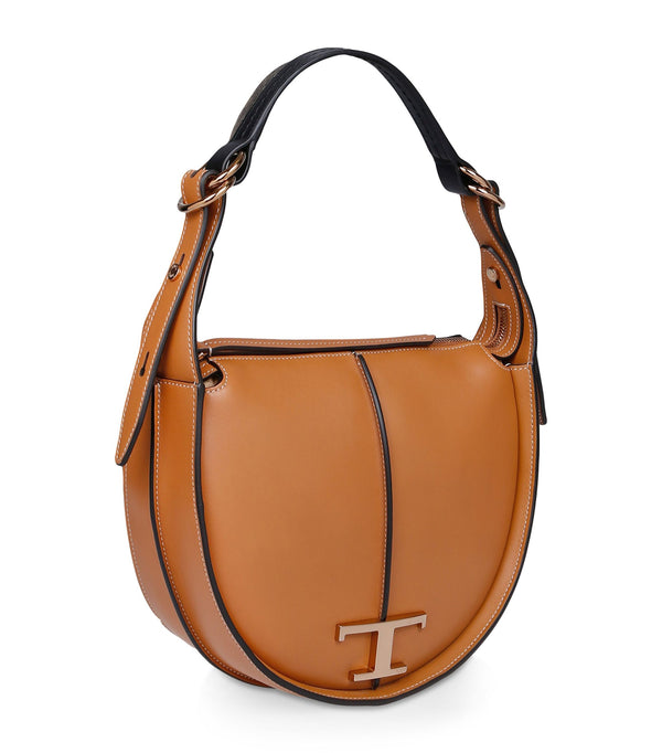 Small Leather Timeless Top-Handle Bag