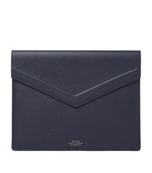 Panama Leather Small Envelope Folio Pouch