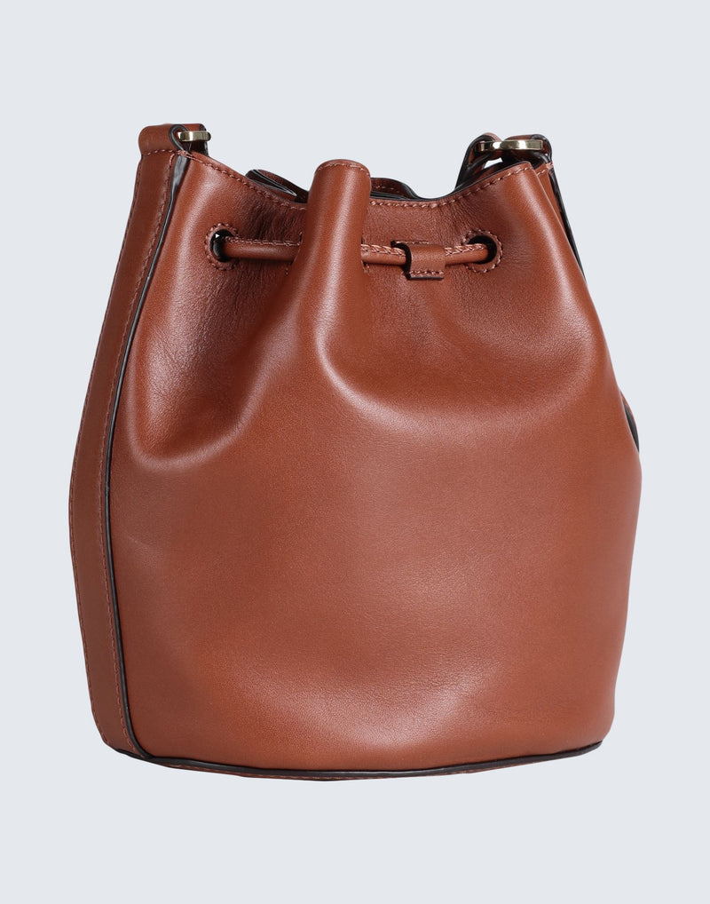 Mini leather marcy discount satchel